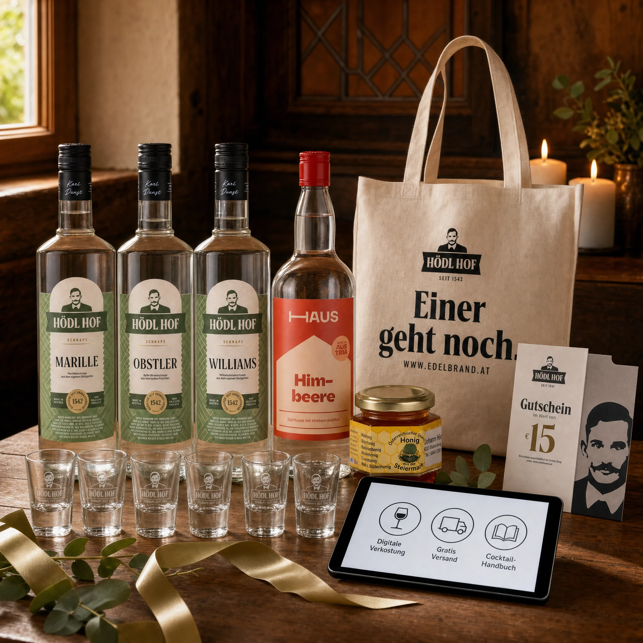 Klassische Schnäpse Premium Vorteil Set