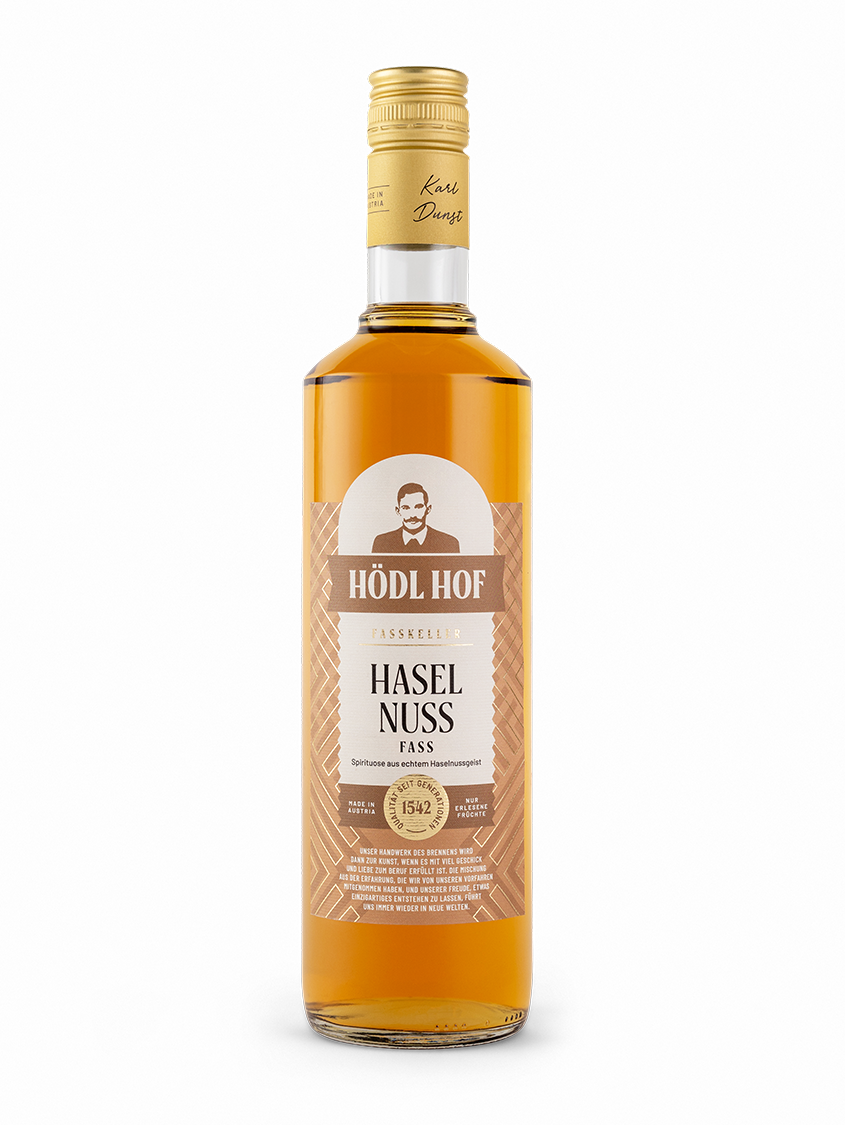 Hödl Hof Haselnuss Schnaps Fassgelagert | 38% Vol. | 0,7l