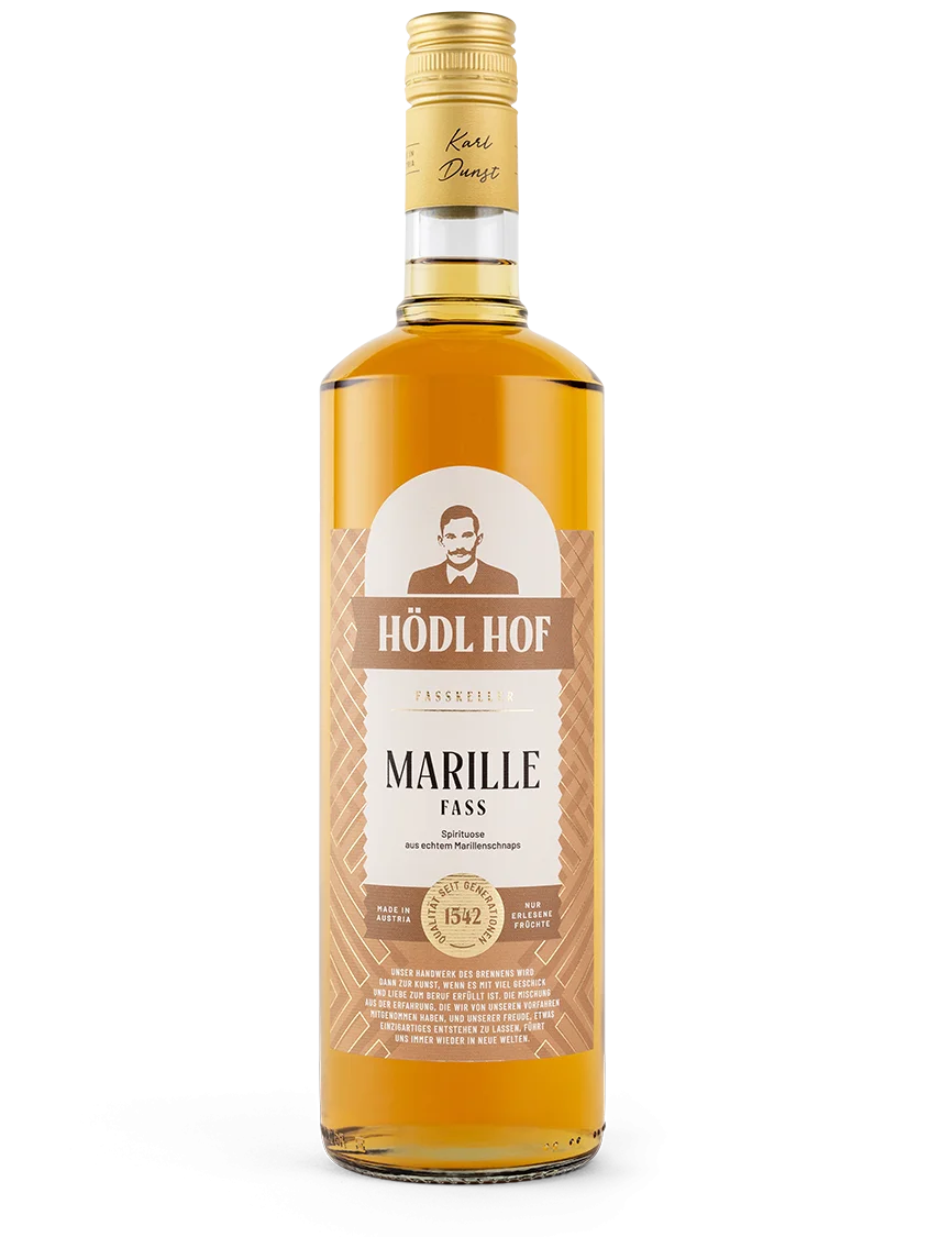 Hödl Hof Marille Fass Schnaps Fassgelagert | 38% Vol. | 1,0l