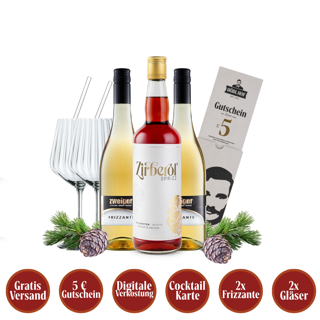 Zirberol Sprizz Waldbitter Premium Vorteil Set