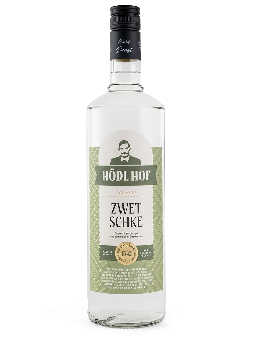 Hödl Hof Zwetschke Schnaps | 38% Vol. | 1,0l