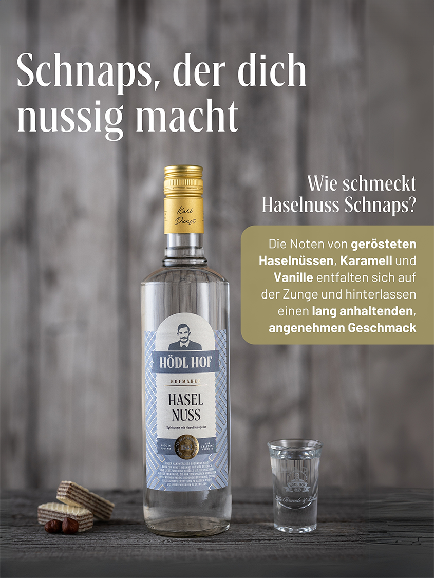 Hödl Hof Haselnuss  Schnaps | 33% Vol. | 0,7l