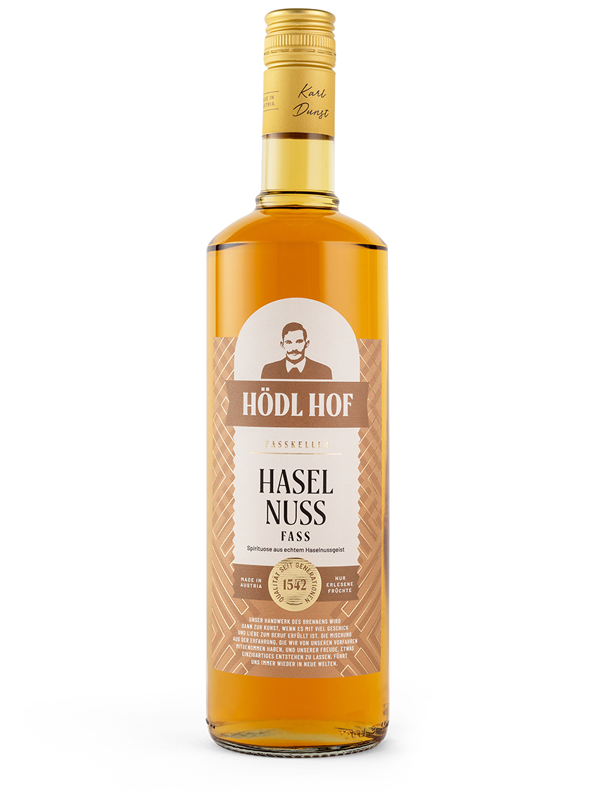 Hödl Hof Haselnuss Schnaps Fassgelagert | 38% Vol. | 1,0l