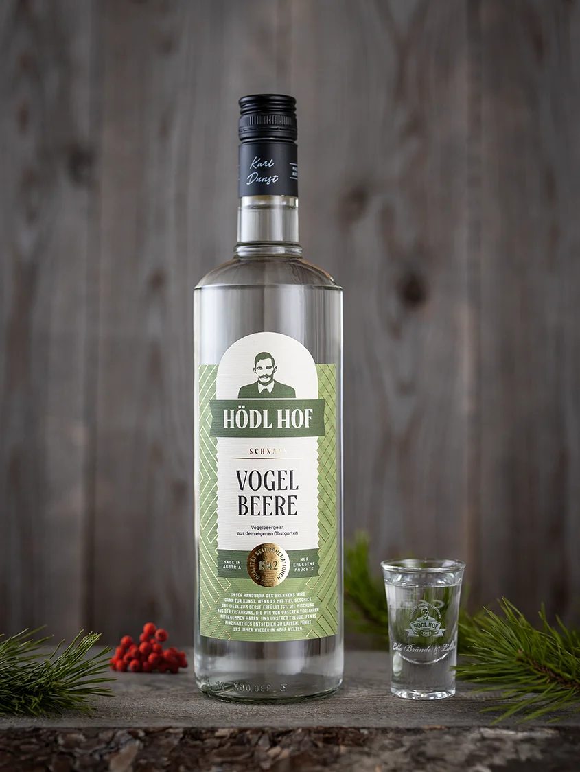 Hödl Hof Vogelbeere Schnaps | 38% Vol. | 1,0l