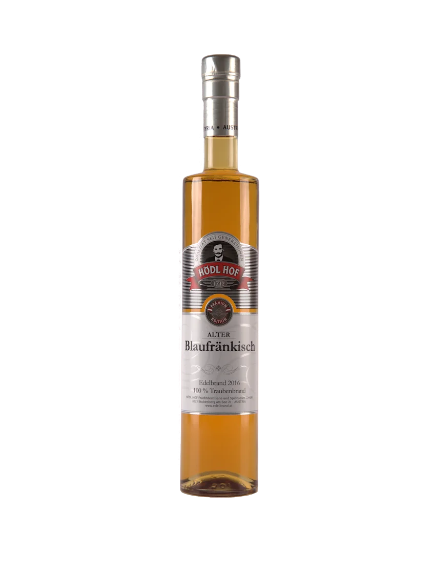 Hödl Hof Blaufränkisch Edelbrand Holzfass 2016 | 42% Vol. | 0,5l