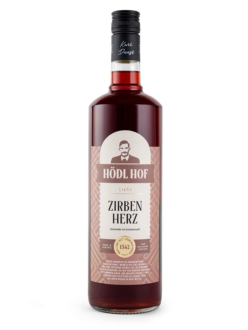 Hödl Hof Zirbenherz Likör | 20% Vol. | 1,0l