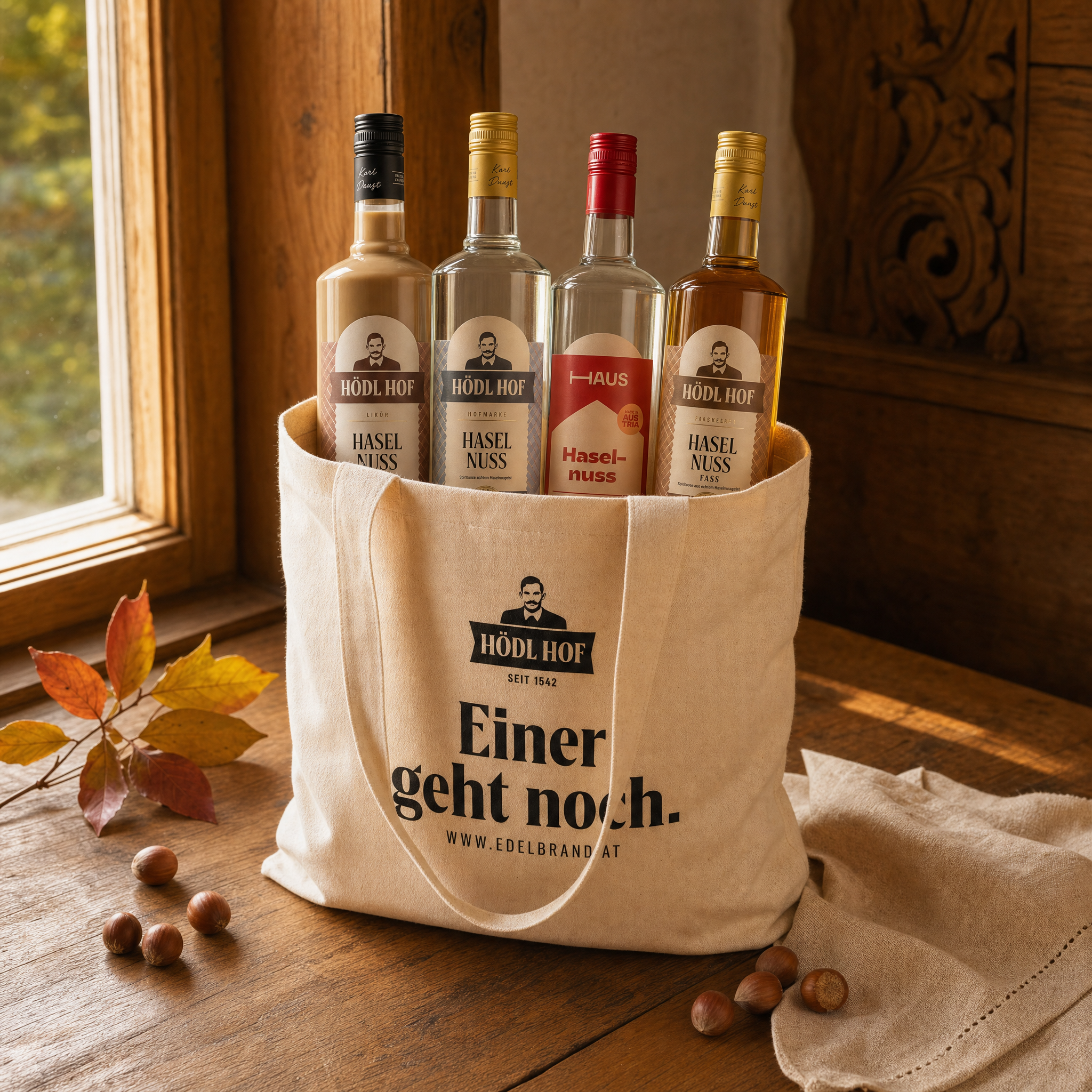 Haselnuss-Schnaps & Likör Premium Vorteilsset