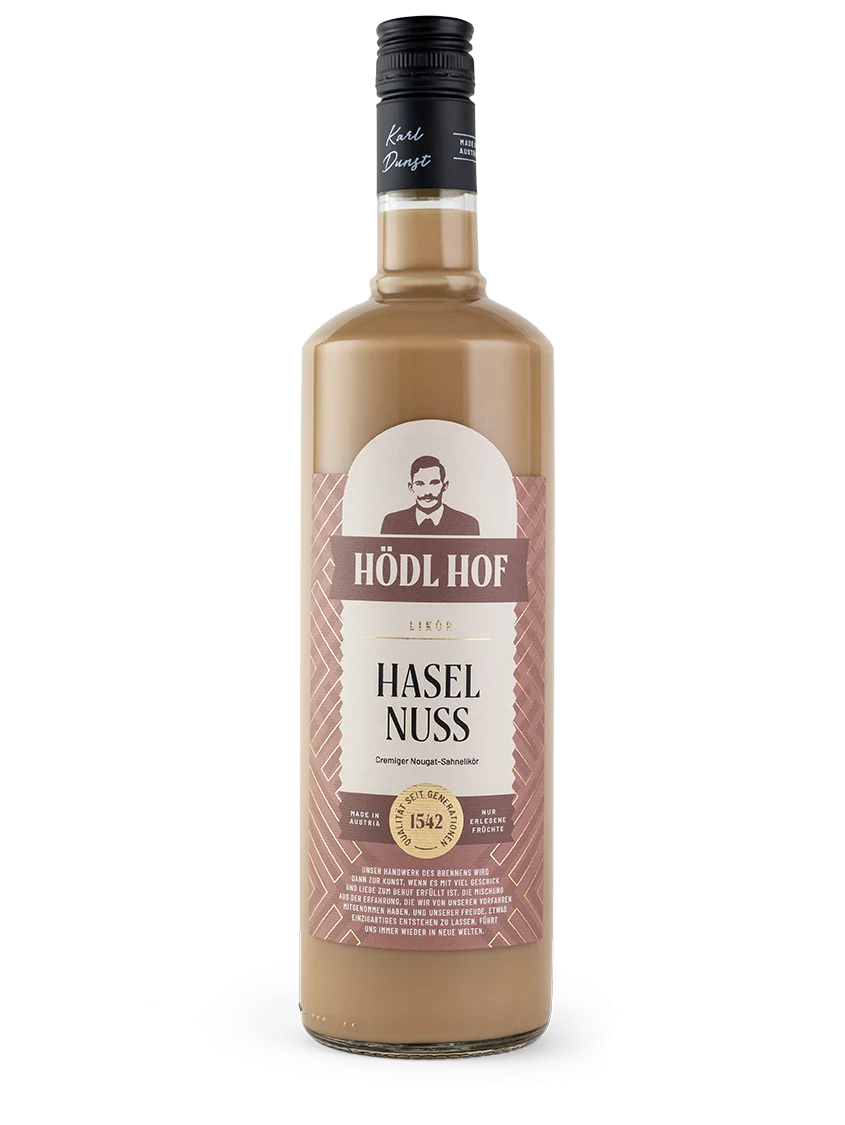 Hödl Hof Haselnuss Cremelikör | 16% Vol. | 1,0l